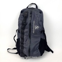 Abercrombie &amp; Kent Gray Backpack Lightweight Ripstop Hiking Travel Daypack - $24.70