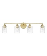 Capital Lighting Modern Gold Vanity Four Light Bar Fixture - $2,792.14 MXN