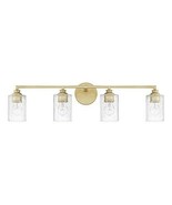 Capital Lighting Modern Gold Vanity Four Light Bar Fixture - £115.73 GBP