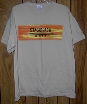 Stagecoach Music Festival Concert Shirt 2011 Carrie Underwood Kenny Chesney X-LG - £51.12 GBP