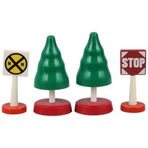 Railraod Signs &amp; Trees Mixed Lot - $4.00
