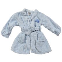 Carters Baby Boys Blue Terry Cloth Robe Hippo Lovable" 3-6-9-12 m Vintag... - $13.86