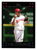 2007 Topps Update Baseball Ronnie Belliard UH7 Washington Nationals - $4.71
