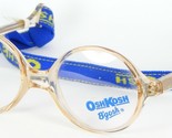 NEW OSH KOSH B&#39;gosh OK 548 03 AMBER TRANSPARENT EYEGLASSES GLASSES 40-15... - $20.79