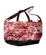 Victoria&#39;s Secret Pink Floral Flower Quilted Nylon Weekender Tote Bag NWOT - $369.37 MXN