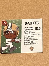 NFL Teenymates Series 8 Pocket Profile Saints Michael Thomas *Loose/NEW* pp1 - £4.62 GBP