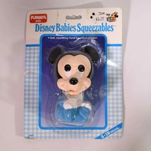 Vintage Playskool Baby Disney Babies Squeezables Baby Mickey Mouse Sealed 0122!! - £17.48 GBP