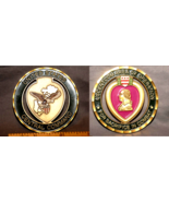 BIG 63mm CENTCOM PURPLE HEART &quot;sacrifice in COMBAT&quot; Challenge Coin VERY ... - $143.55