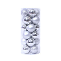 Anyhhouz Christmas Balls Silver Shiny Hanging Décor Ornaments - $37.90+