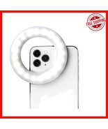 Influencer-Approved Rechargeable Ring Light - 3 Light Modes &amp; Clip-On De... - $964.00 MXN