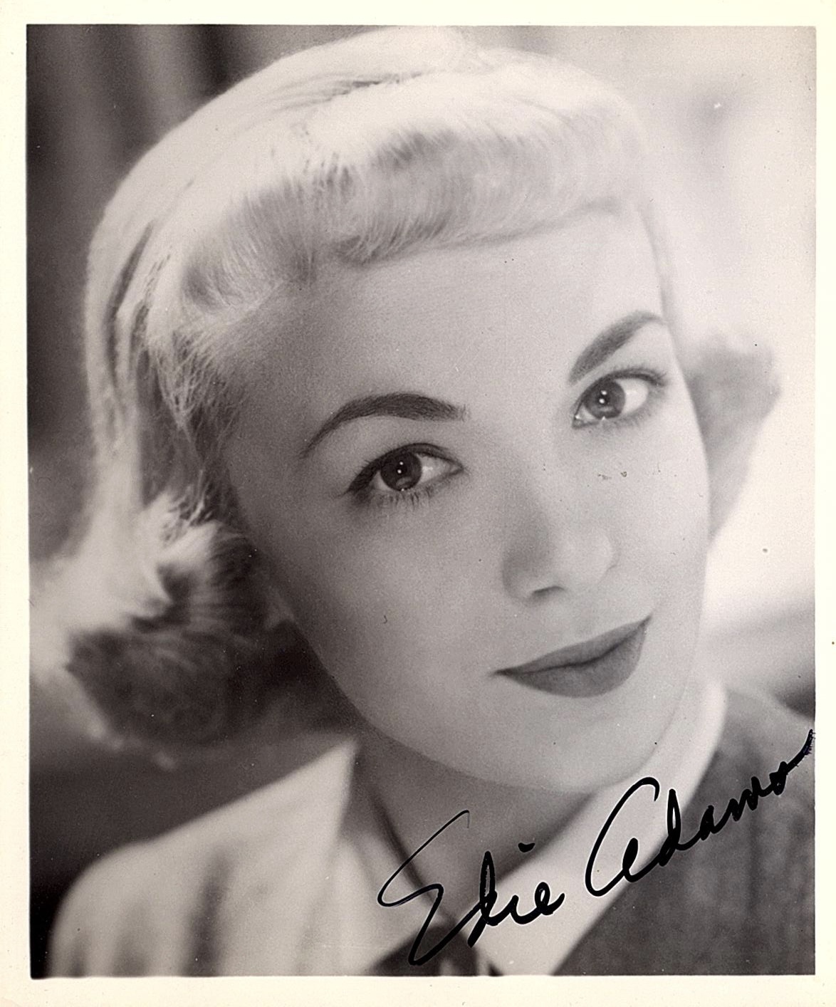 EDIE ADAMS AUTOGRAPHED Hand SIGNED 4x5 PHOTO MURIEL CIGARS Lucy-Desi Com... - $14.99