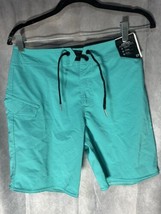 Volcom  Lido Print Mod Boardshorts Boys&#39; 27 Cleanwater Pocket Lace Up Cl... - $15.83