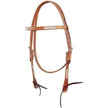 Oxbow Nevada Browband Headstall w/Rawhide Weaving - £39.21 GBP