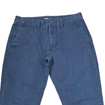 Old Navy Slim Chino Pants Size 30X29 (Tag 30X30) Blue Mens 100% Cotton K... - £14.00 GBP