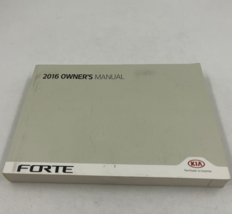 2016 Kia Forte Owners Manual Handbook OEM C01B55065 - $22.49