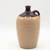 Vintage Small Brown Stone Jug Bud Vase - £39.28 GBP