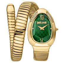 Just Cavalli Women&#39;s Taglio Solo Green Dial Watch - JC1L223M0035 - £150.10 GBP