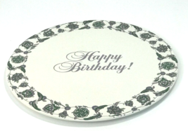 Avon Collective Happy Birthday Cake Plate President ‘s Club Member 10&quot; Diameter - £10.11 GBP