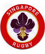 Singapore National Rugby Union Team IRB Badge Iron On Embroidered Patch - $181.79 MXN+