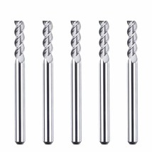 Spetool 1/8 End Mills For Aluminum 3 Flutes Cnc Spiral Router Bits For A... - $36.94