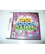 1001 Touch Games (Nintendo DS 2004) Manual &amp; Case Only (No Game) - £3.00 GBP