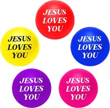 20 Pcs Jesus Loves You Stress Balls Stress Reliver Toys Valentines Party... - £27.60 GBP