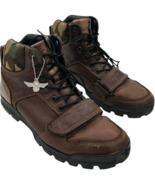 Creative Recreation Men&#39;s Dio Mid Leather Lace-up Chocolate Camo Boot si... - €11,50 EUR