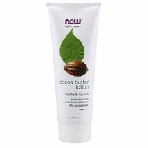 NOW Solutions, Cocoa Butter Lotion for Dry and Flaky Skin, with Aloe Vera, Al... - £11.05 GBP