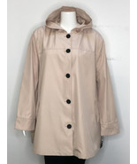 Alia Ladies Plus Hooded Jacket Beige 3X NWT - $19.99