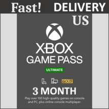 Microsoft Xbox LIVE Game Pass Ultimate 3 Month (90 Days) Membership [US] - £25.95 GBP