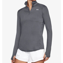 Under Armour Womens Fitness Workout Athletic Jacket Size X-Large Color Grey - $49.49