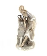 Lladro Nao &quot;Girl With Water Jugs&quot; Large Porcelain Figurine 13&quot; Tall Grea... - $656.26 CAD