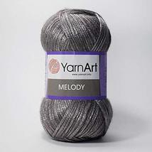 Yarn for Knitting YarnArt Melody Yarn Wool Blend Thread Crochet Lot of 4 skn 400 - £27.87 GBP
