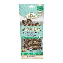 Fieldcrest Farms Nothin&#39; to Hide Dental Wave Collagen Dog Chew Beef, 1ea/3 in, 1 - £13.41 GBP