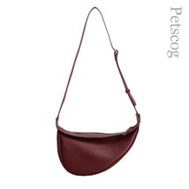 Petscog Pu Leather Women&#39;s Fashion Bag Half-moon Design Crossbody Bags Adjustabl - £38.84 GBP