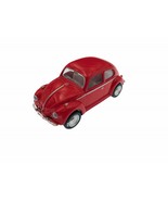 2.5&quot; Kinsmart VW 1967 Volkswagen Beetle Diecast Model Toy Car 1:64 Red - £9.82 GBP
