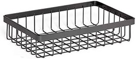 Get Rectangular Metal Storage Wire Basket, 9&quot; X 6&quot; X 2&quot;, For Produce And... - £26.72 GBP