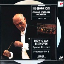SIR GEORGE SOLTI Tokyo &#39;90 Beethoven / Berlioz LASERDISC Sony Classical ... - £20.96 GBP