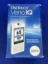 One Touch Verio IQ Blood Glucose Monitoring System - New / OPEN BOX - £31.78 GBP