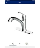 Project Source Polished Chrome Pull-out 1-Handle Kitchen Faucet #1255144 - £32.86 GBP