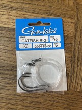 Gamakatsu Catfish Rig Hook Size 5/0 - £6.29 GBP