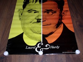 Laurel &amp; Hardy Poster Vintage 1968 International Poster Corp - $164.99