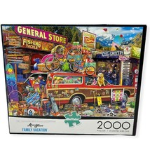 Jigsaw Puzzle 2000 Piece Buffalo Games Aimee Stewart Family Vacation Col... - $10.89