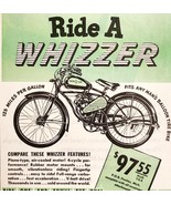 1947 Whizzer Motor Co Motorcycle Advertisement Vintage Transportation DWWW4 - $465.61 MXN