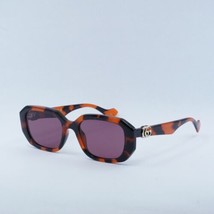 GUCCI GG1535S 005 Orange Spotted Havana/Violet 55-18-140 Sunglasses New Authe... - £170.18 GBP
