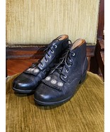 Ariat ATS Black Leather ankle boots Western Equestrian Womena 8 1/2 M - $67.80 CAD