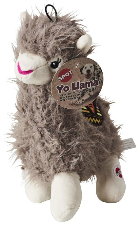 Primary image for [Pack of 3] Spot Yo Llama Plush Dog Toy Assorted Colors 1 count