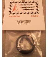 Scale Detail Accessories / Resin Asphalt Racing Tire - 9&quot; Wide X 26&quot; Tall - $3.06 CAD