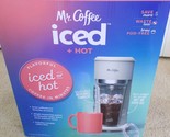 Mr. Coffee Single Serve Iced + Hot Tea Coffee Maker w/Reusable Tumbler - £31.10 GBP