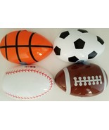 Easter Egg Sports-Balls X-Large Plastic Fillable Eggs 1/Pk, E14, Select:... - $3.49